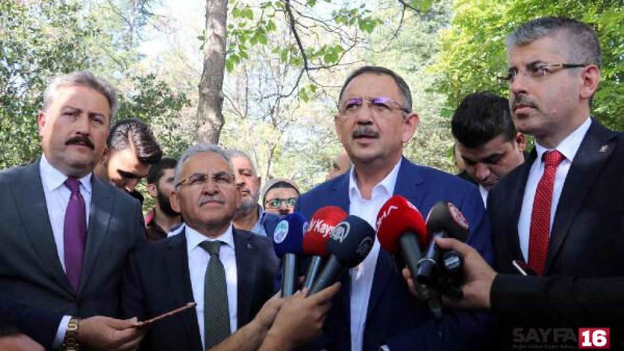 Özhaseki'den 'deprem' açıklaması: Bize düşen tedbir almak