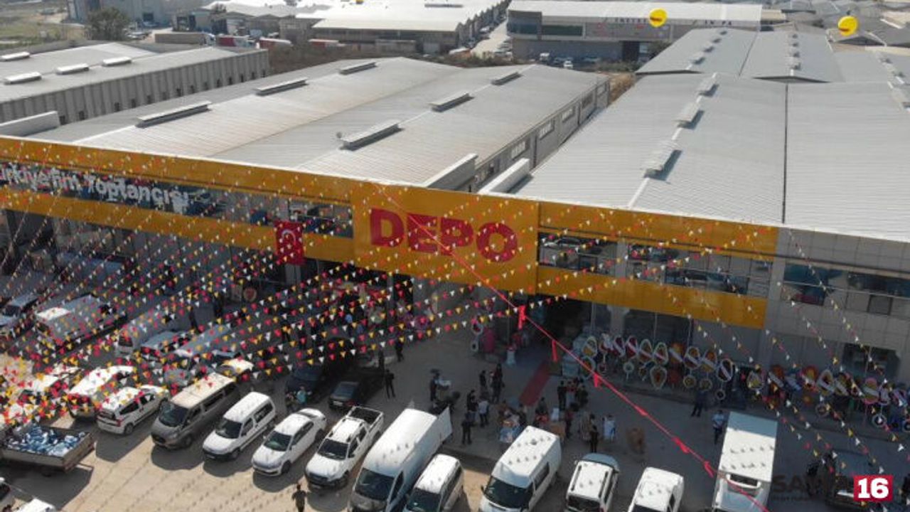 Türkiye’nin en büyük toptancısı Bursa’da açıldı