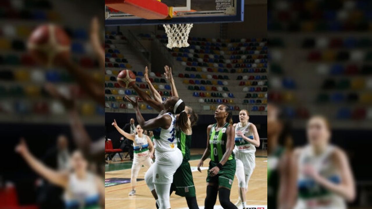 Kadınlar Basketbol Süper Ligi: İzmit Belediyespor: 91 - OGM Ormanspor: 89