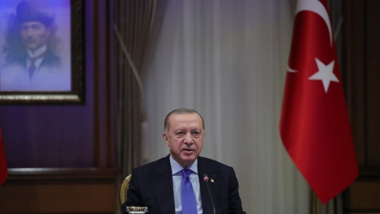 Cumhurbaşkanı Erdoğan, Almanya Başbakanı Merkel ile görüştü