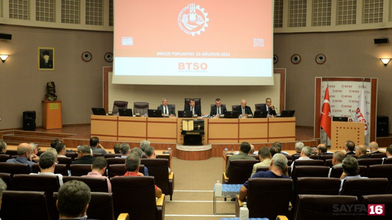 BTSO komite seçimleri 1 Ekim'de