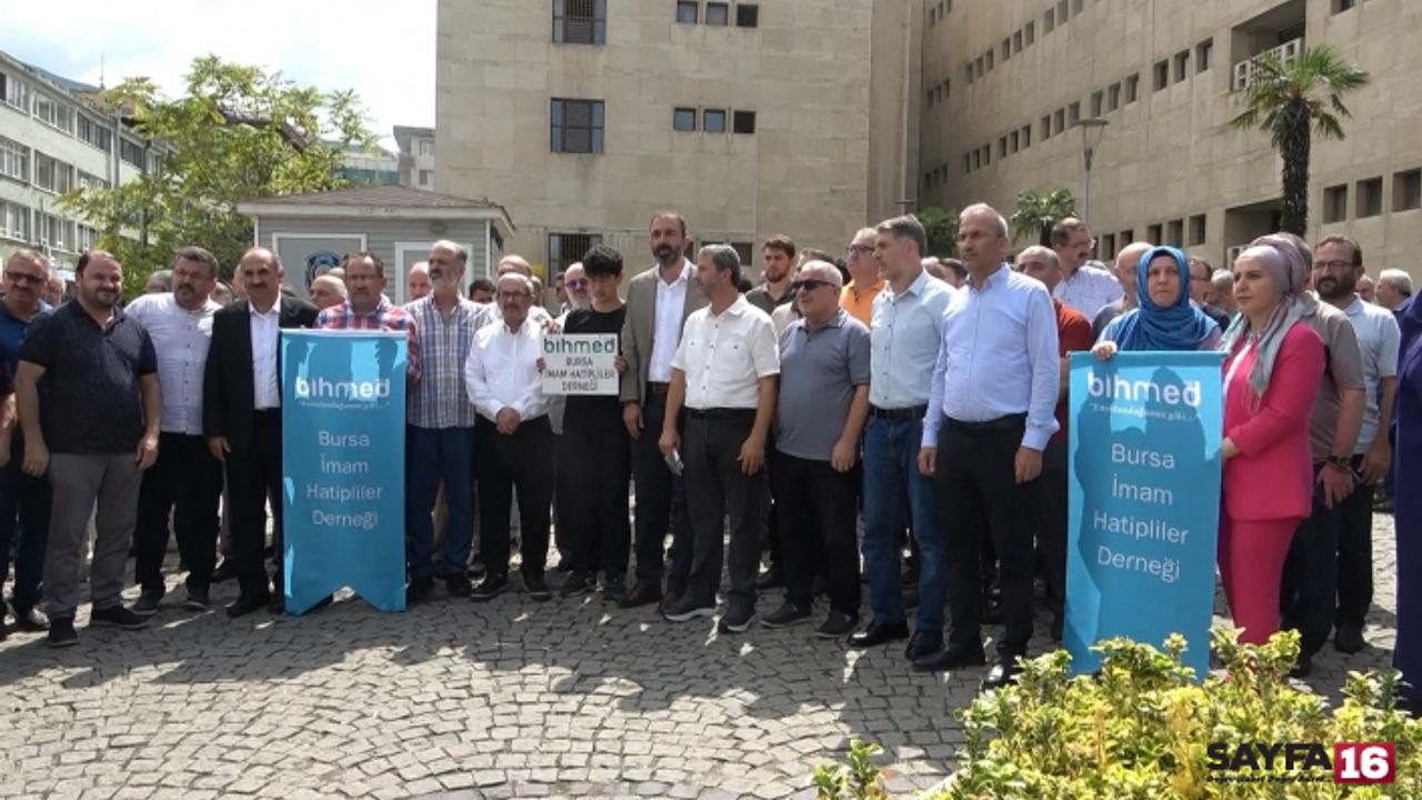Bursalı imam hatiplilerden Gülşen’e suç duyurusu