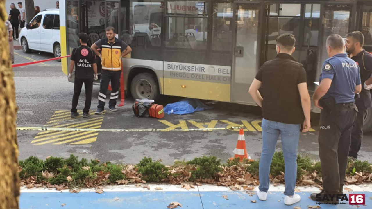 Halk otobüsünün çarptığı çocuk hayatını kaybetti