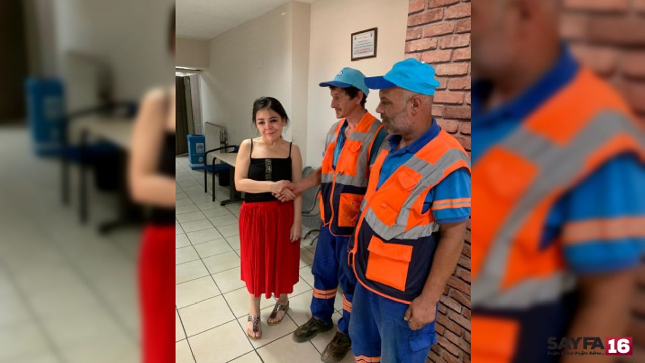Helal olsun! Temizlik görevlisi bulduğu para dolu çantayı sahibine ulaştırdı