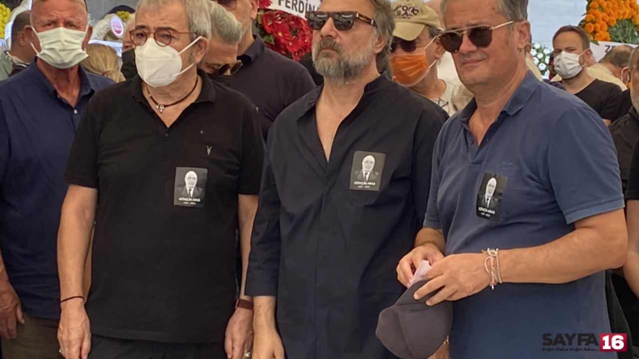 Ünlü isimler Gökçin Aras'ın cenazesinde