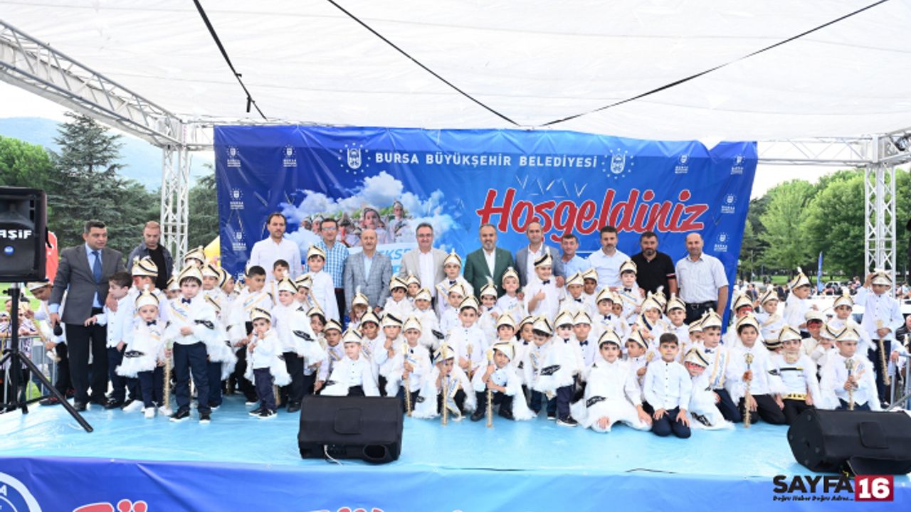 Bursa Büyükşehir'den 1050 çocuğa sünnet