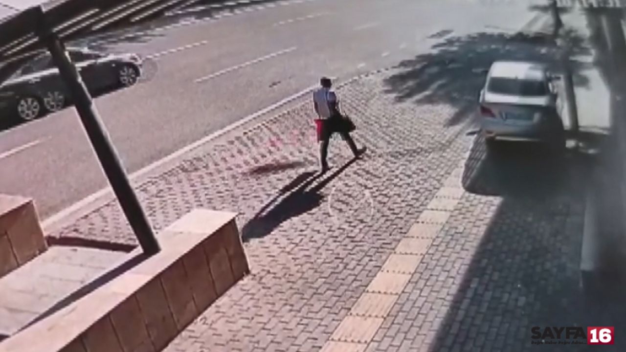 Bursa'da 2 milyonluk soygun böyle görüntülendi