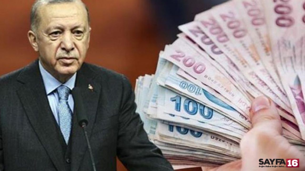 Erdoğan'dan asgari ücret açıklaması. 2023'te ne kadar olacak?