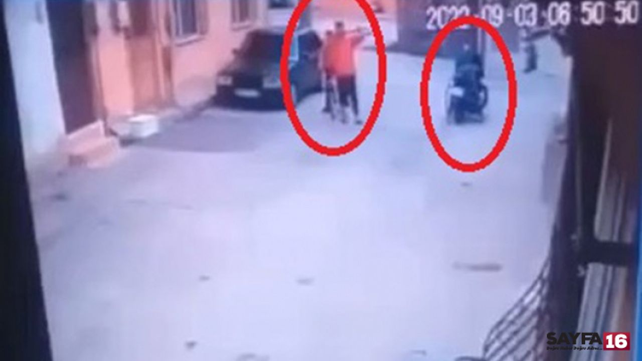 Güpegündüz demir makaslı ve silahlı hırsızlık