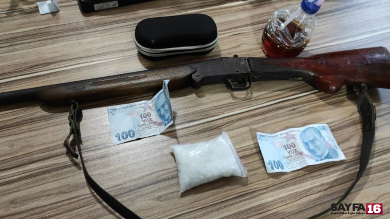 Kestel’de iş yerinde uyuşturucu ticaretine polis baskını