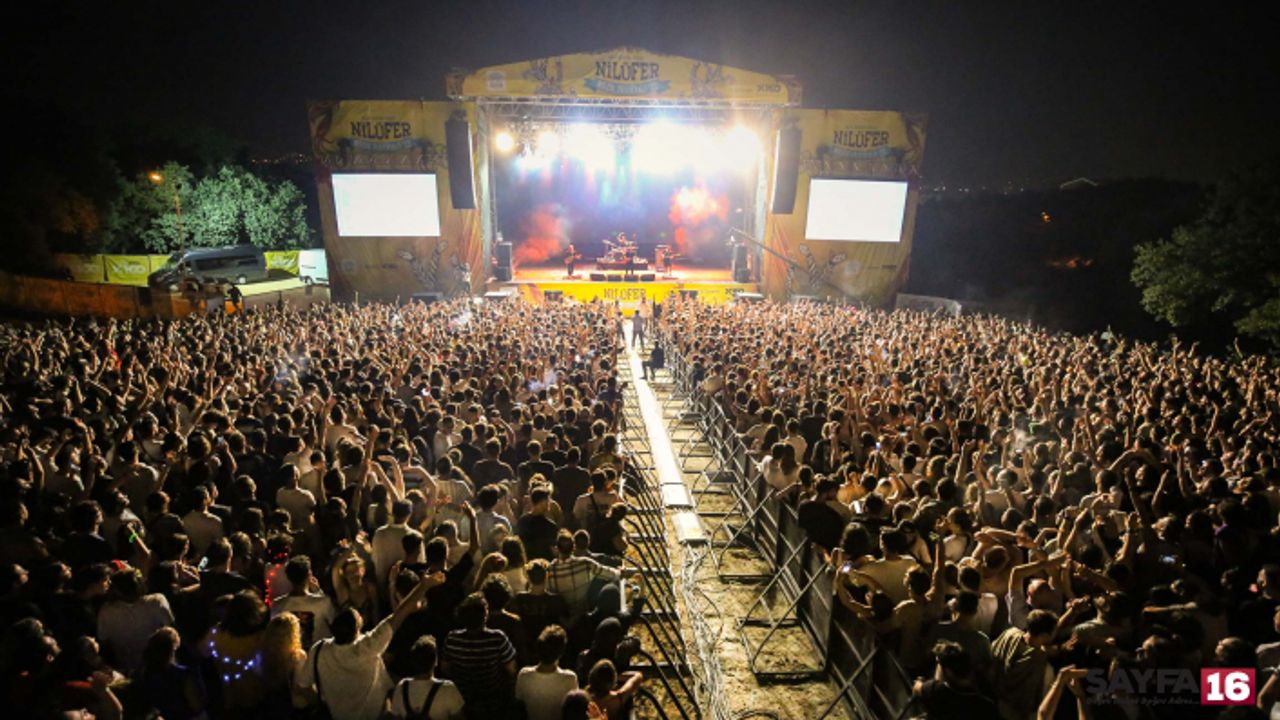 Nilüfer Müzik Festivali büyük bir coşkuyla başladı