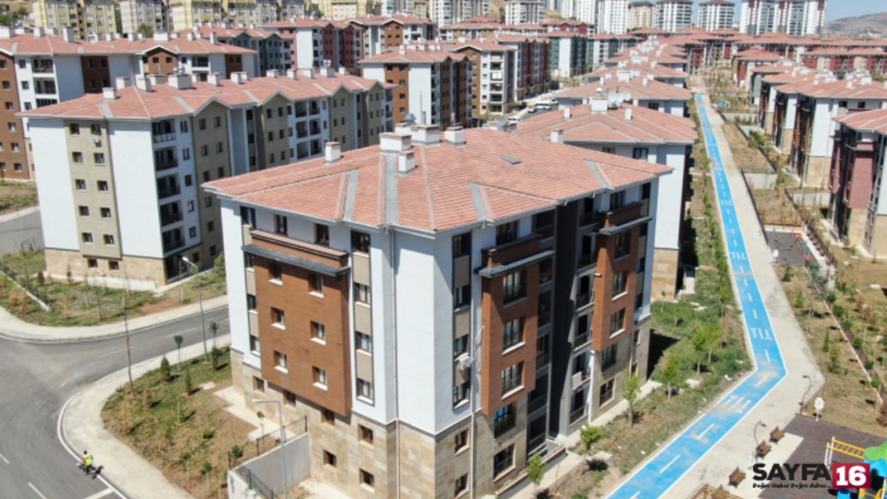 Sosyal konut projesine rekor başvuru. Giderek artıyor...