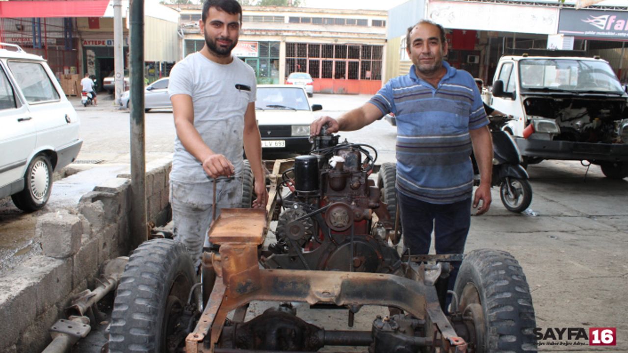 Tarihi cipler metal yığını olarak geliyor, sıfır olarak çıkıyor