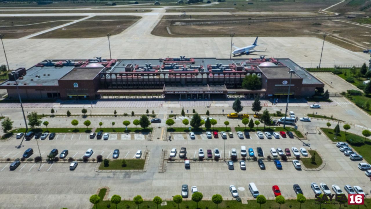 Yenişehir Havalimanı Ağustos'ta 13 bin yolcu taşıdı
