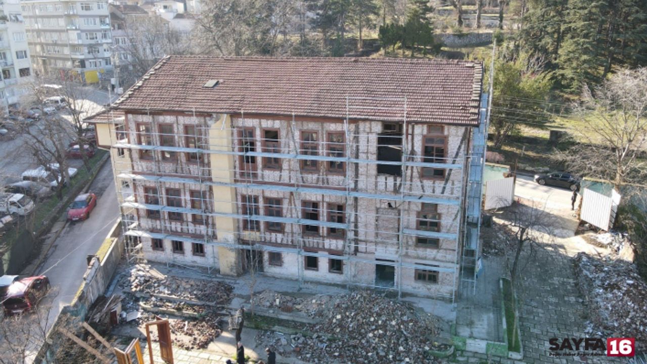 Yıldırım’da Osman Fevzi Efendi Köşkü restore ediliyor