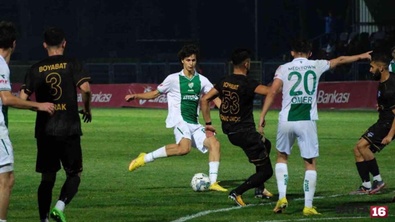 Bursaspor, kupaya 2. turda veda etti.