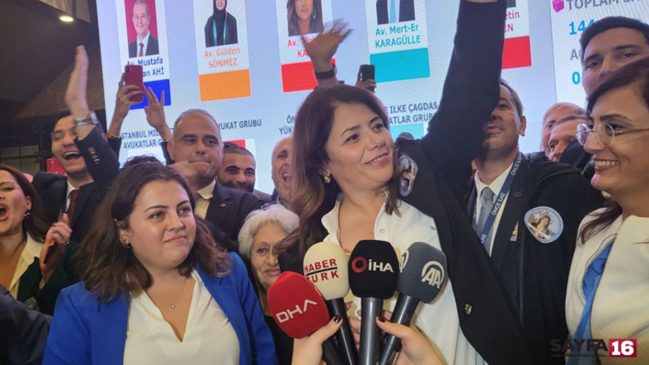144 yıllık baroya ilk kadın başkan