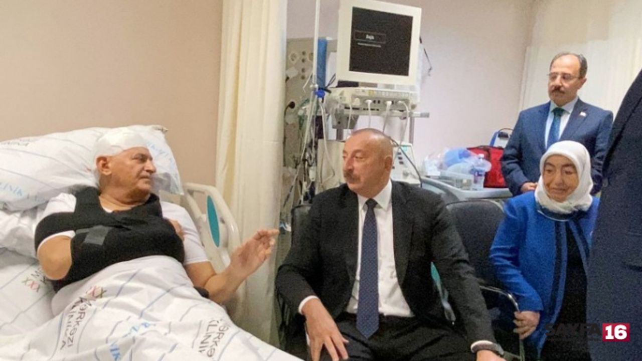 Kaza sonrası Binali Yıldırım'dan ilk fotoğraflar geldi
