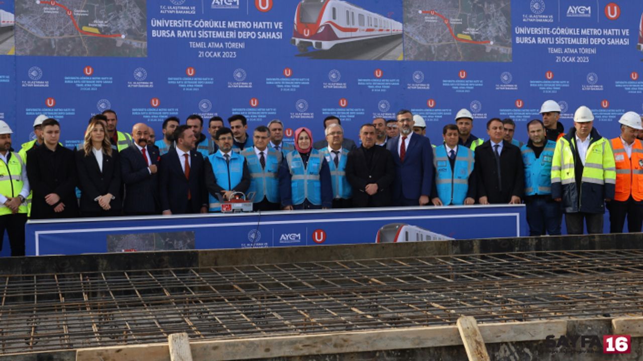 Üniversite-Görükle metro hattının detayları belli oldu