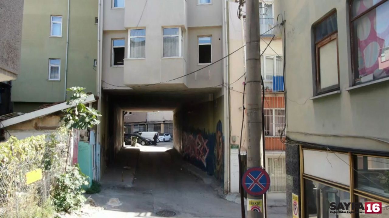 Bursa'da altından yol geçen o bina tekrar gündem oldu