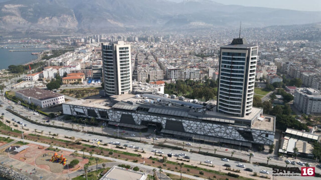 Hatay'da 87 metrelik kule tek bir hasar bile almadı!