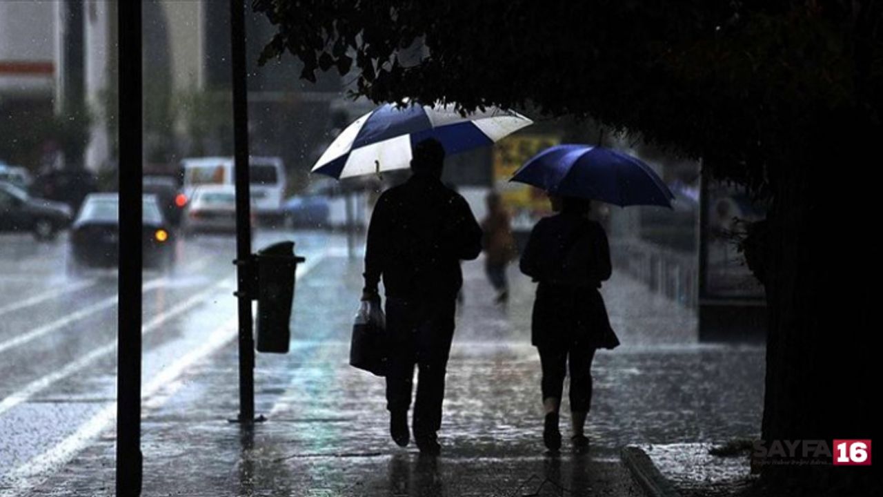 Hava sıcaklığı 6-10 derece düşecek! Kuvvetli yağış ve fırtına uyarısı