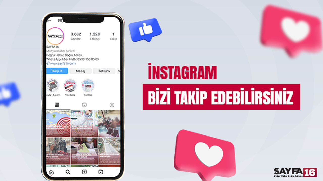 Instagram'da Bizi Takip Edebilirsiniz...