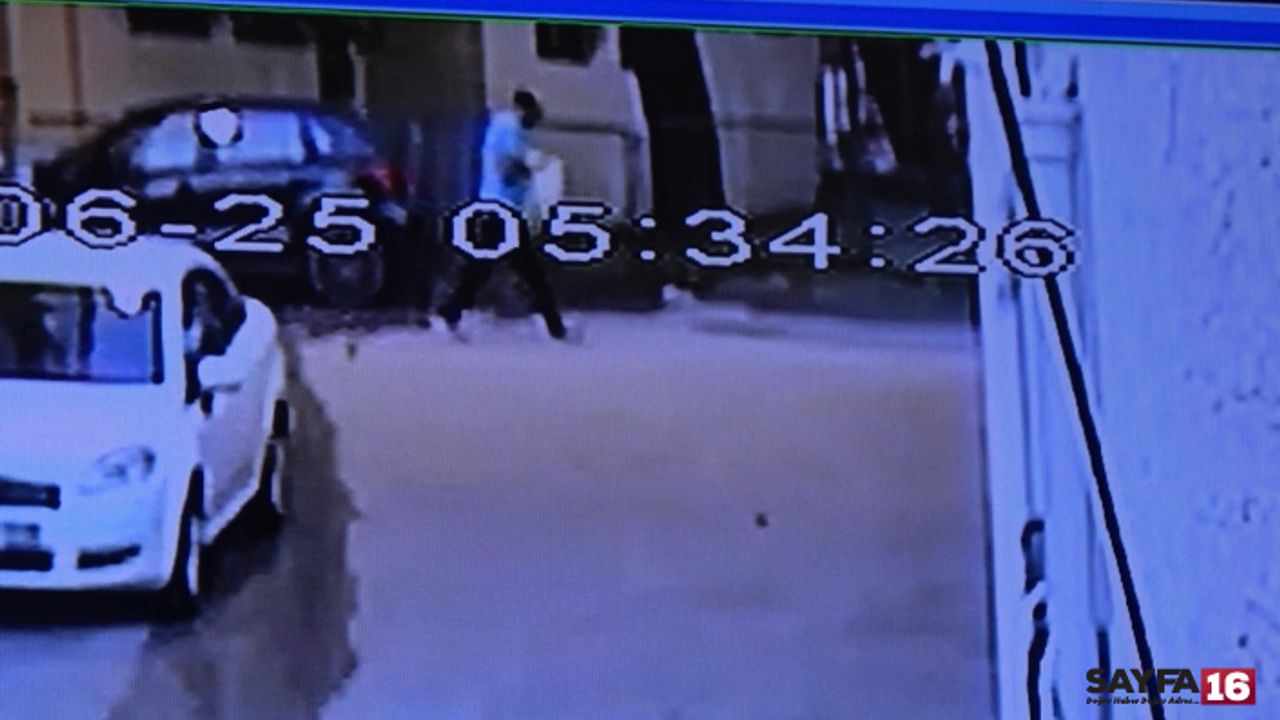 100 bin lirayı poşete koyup böyle çaldı