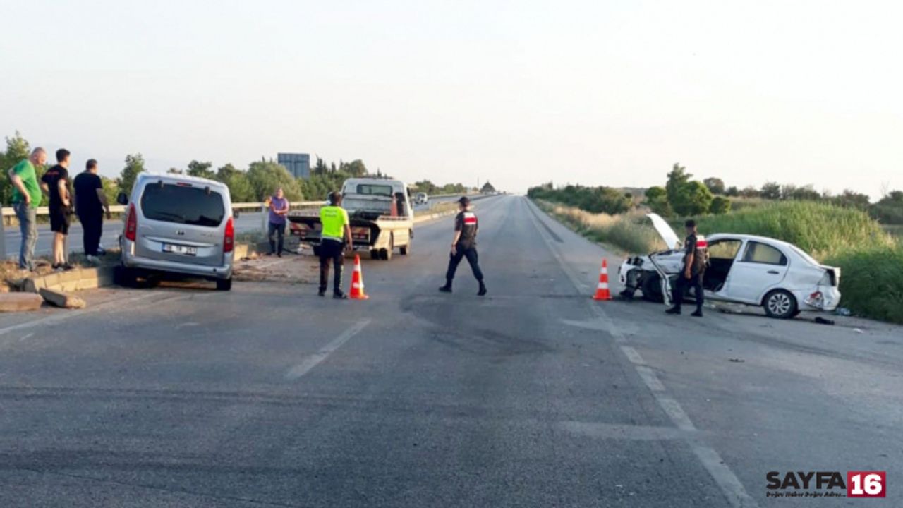 Bursa-İzmir Karayolu'nda feci kaza: 7 yaralı