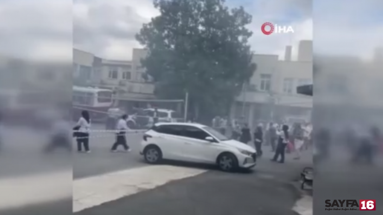 Çapa Tıp Fakültesi'nde korkutan yangın