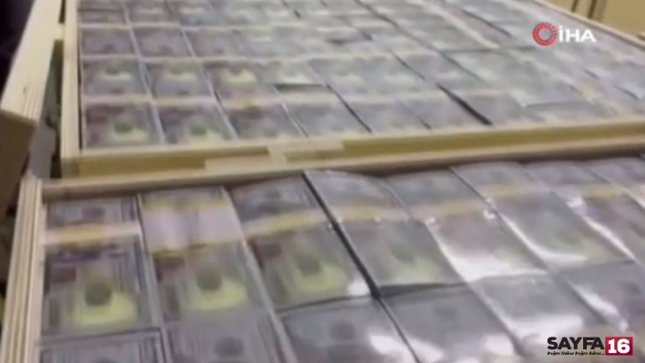 İstanbul'da 1 milyar dolar sahte para ele geçirildi