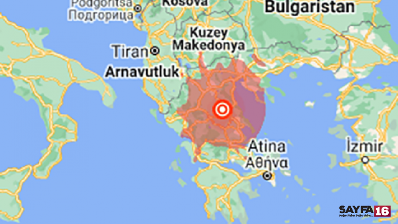 Son dakika: Yunanistan'da korkutan deprem