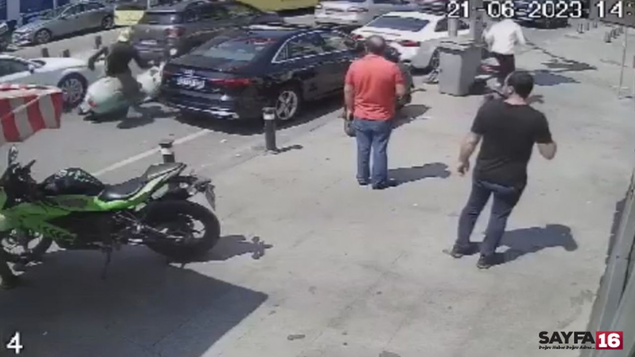 Ünlü oyuncu Görkem Sevindik, motoruyla kaza yaptı