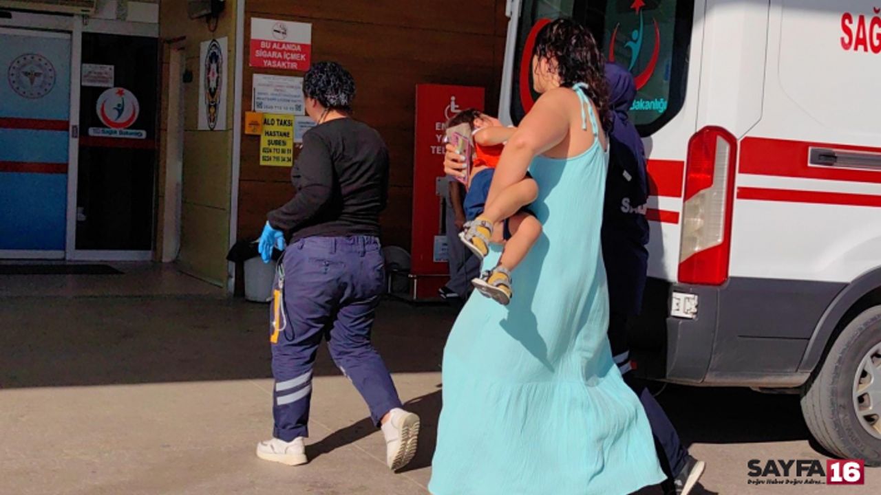 Bursa'da çocuk parkında talihsiz kaza