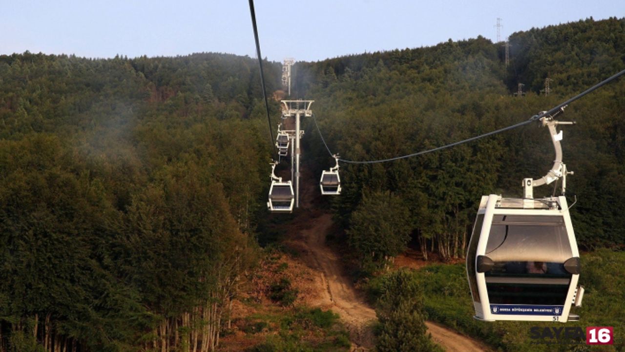 Bursa'da teleferiğe yüzde 40 zam!!