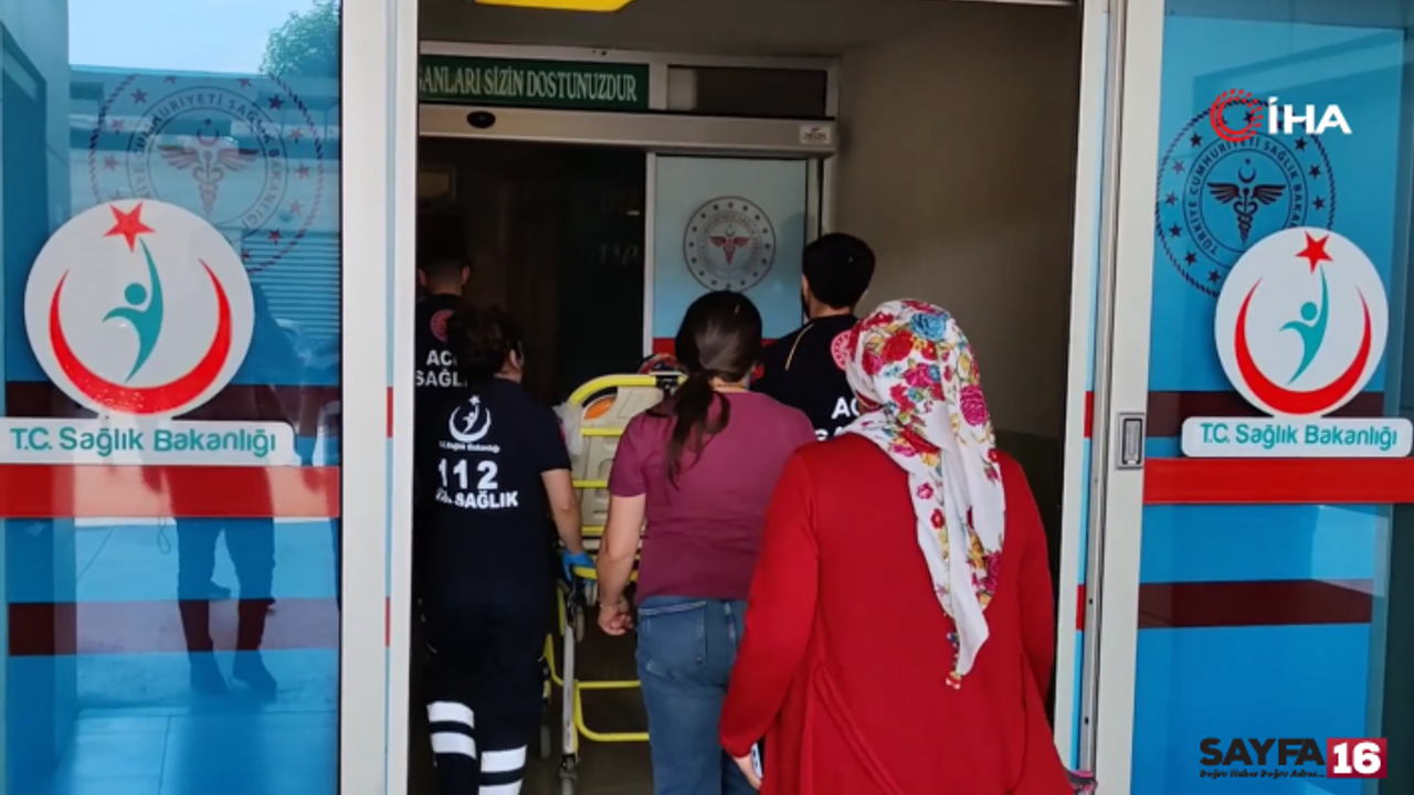Bursa'da üzerine kaynar su dökülen aşçı feci yandı