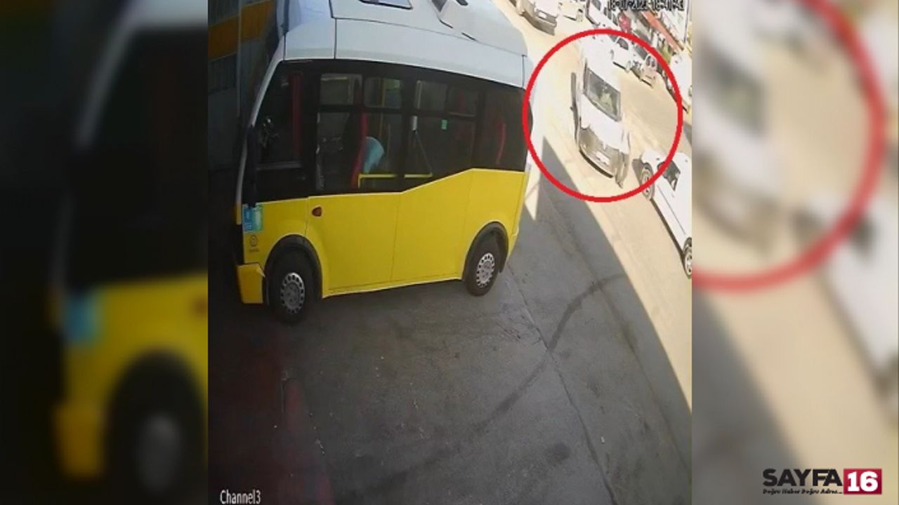 Bursa'da yürekleri ağza getiren kaza! Yayaya böyle çarptı