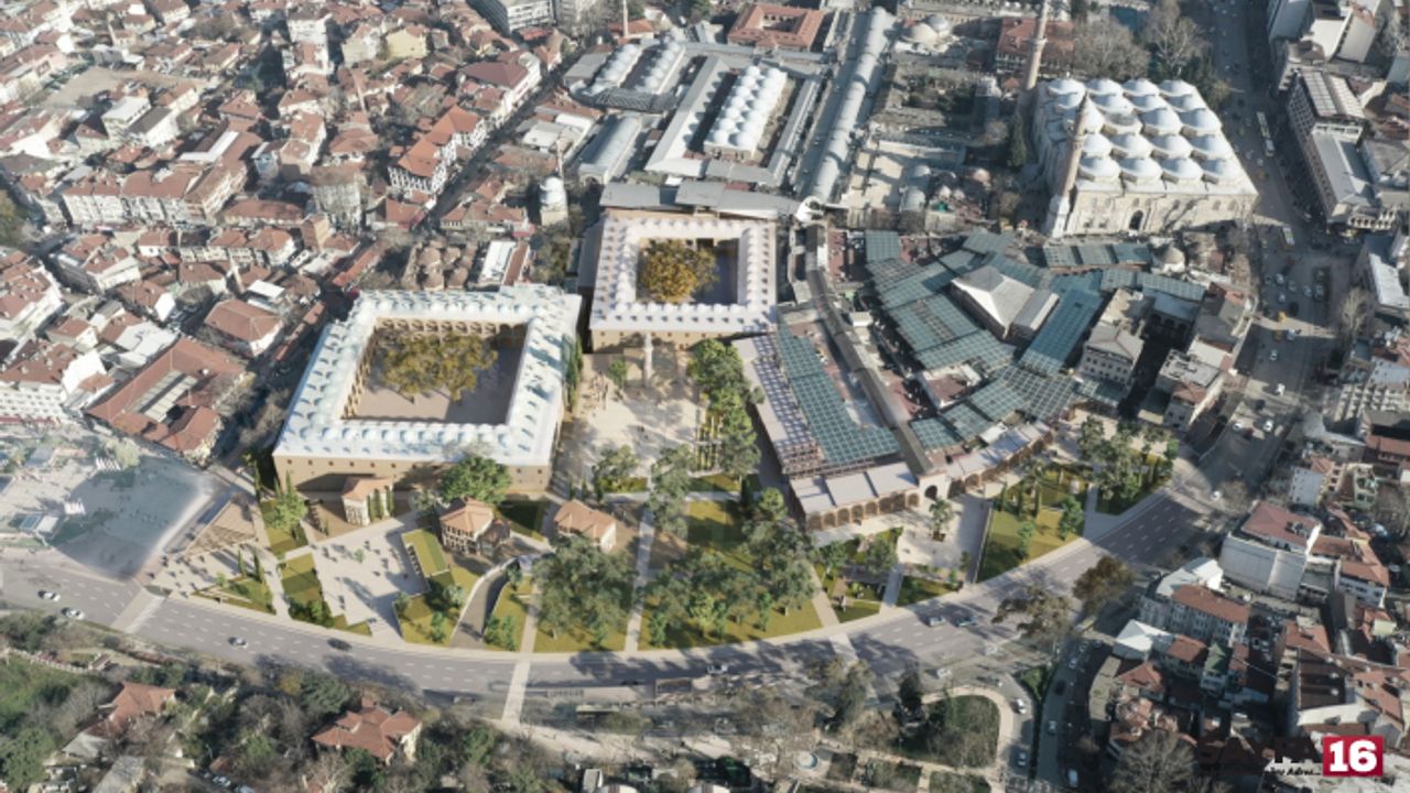 Bursa'daki tarihi projede sıra hanlarda