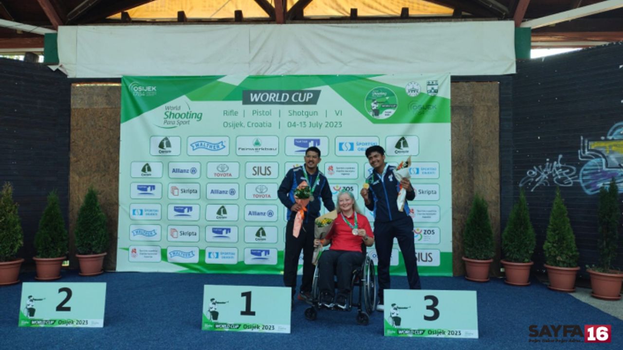 Bursalı sporcu dünya 3.’sü oldu