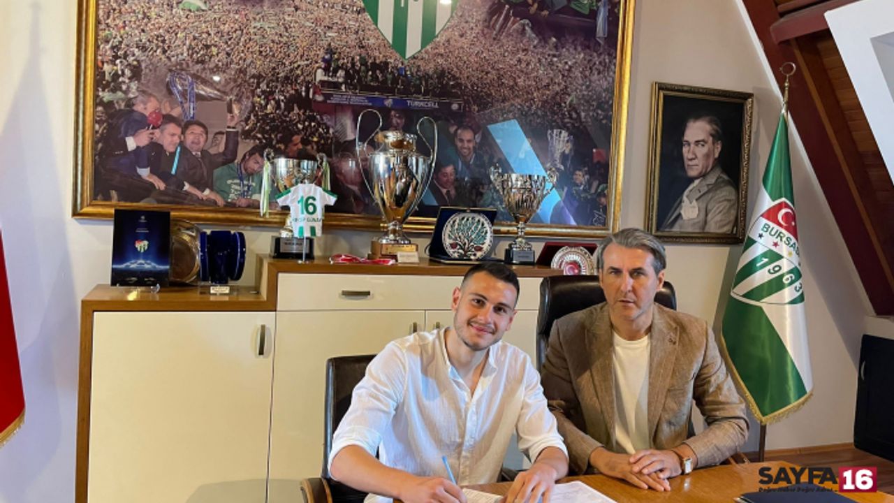Bursaspor, Deniz Aydın’la sözleşme imzaladı