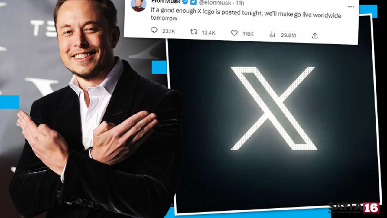 Elon Musk mavi kuşu tarihe gömüyor!! İşte Twitter'ın yeni ismi ve logosu