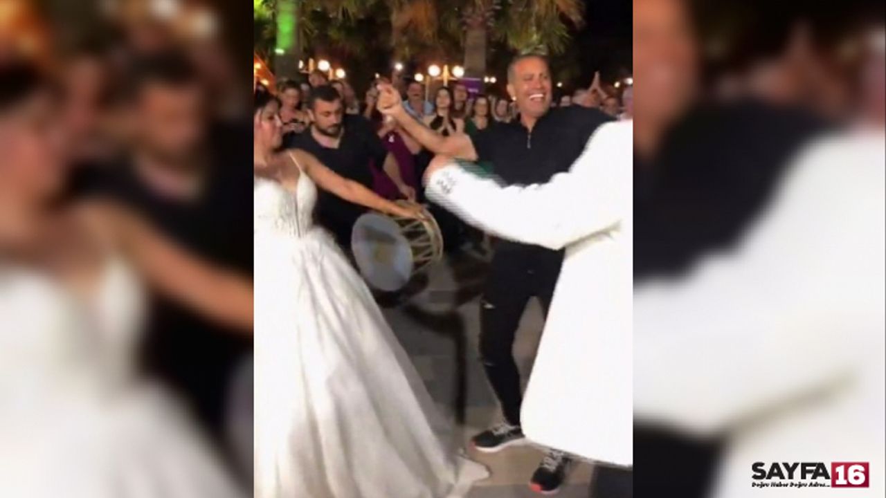 Haluk Levent sözünü tuttu, depremzede çiftin düğününde oynadı