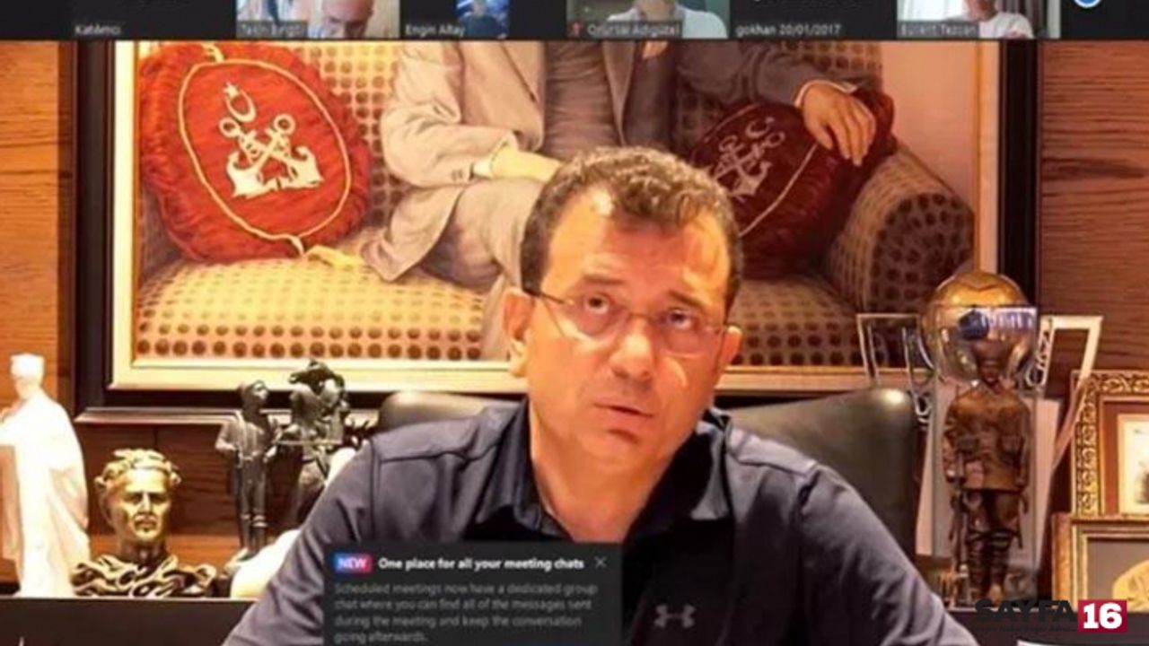İmamoğlu’nun gizli toplantısı sosyal medyaya sızdı!