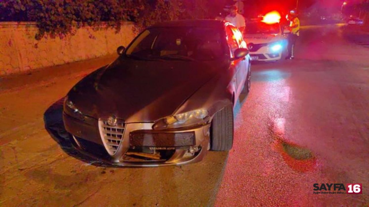 Kaza yaptığına bin pişman oldu, sürücüye ceza yağdı