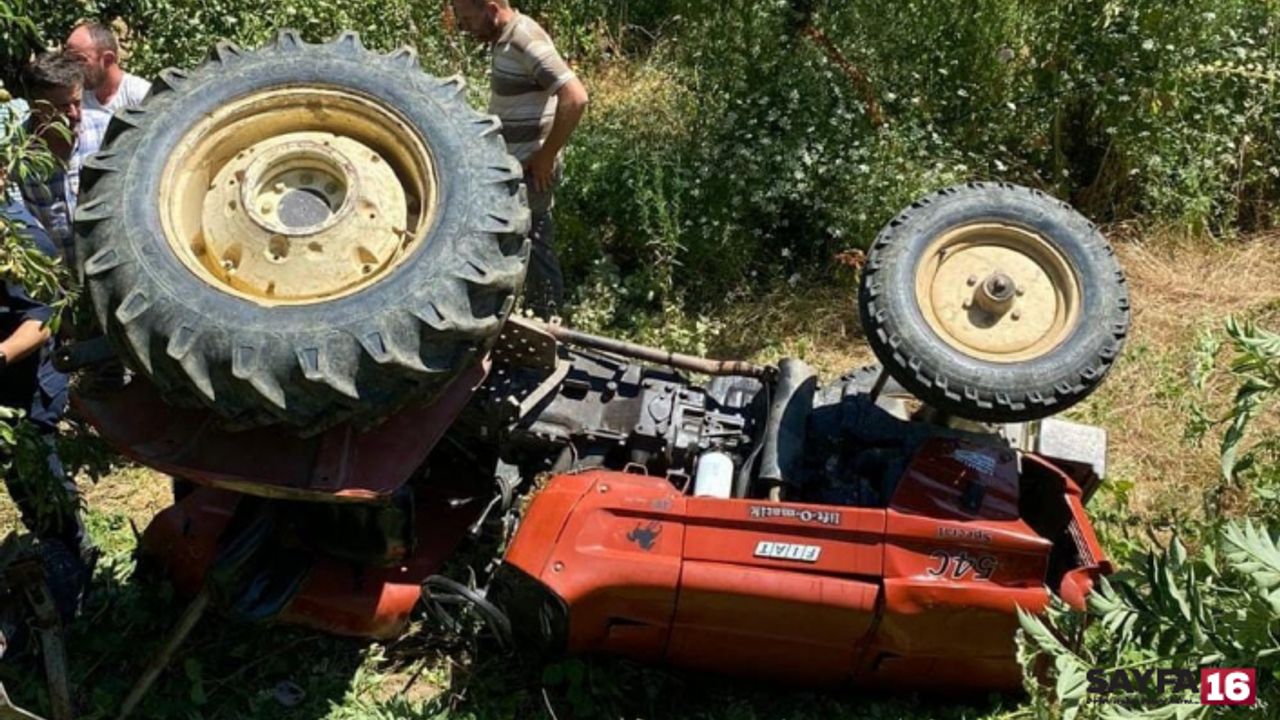 Traktörün altında kaldı! Hayatını kaybetti