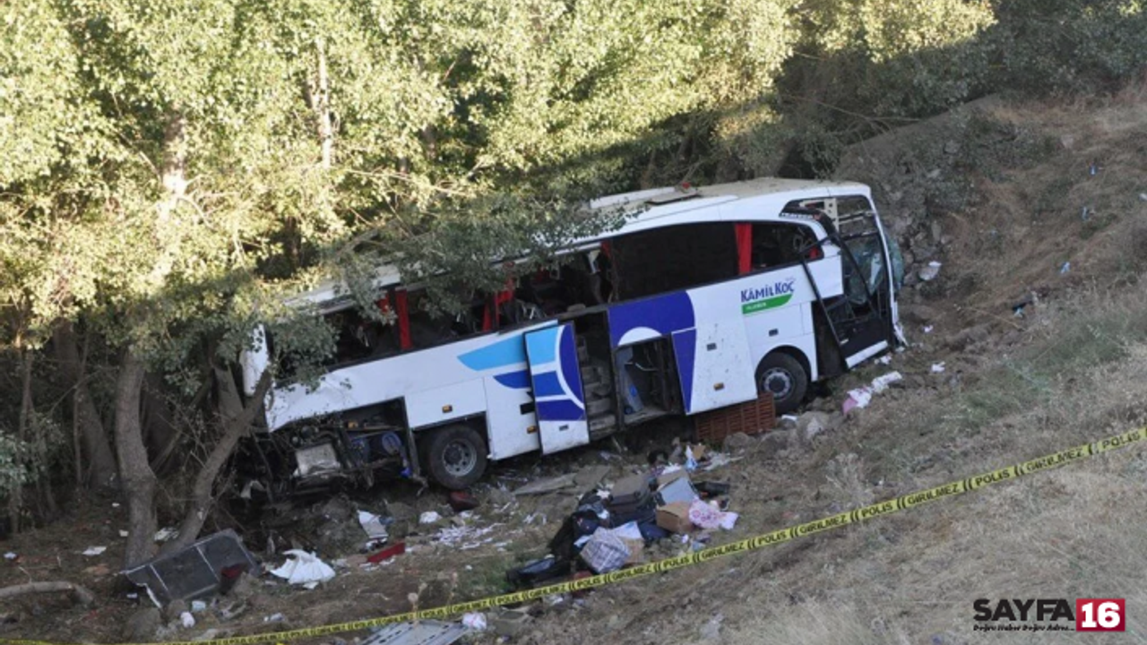 12 kişinin hayatını kaybettiği Yozgat otobüs kazasının nedeni belli oldu