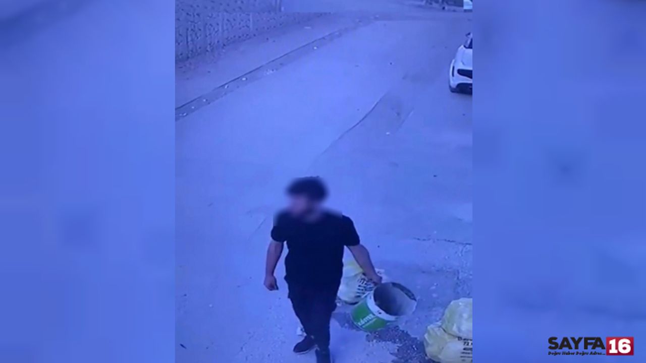 Bursa'da bir adam çöp kovasını çalıp kayıplara karıştı