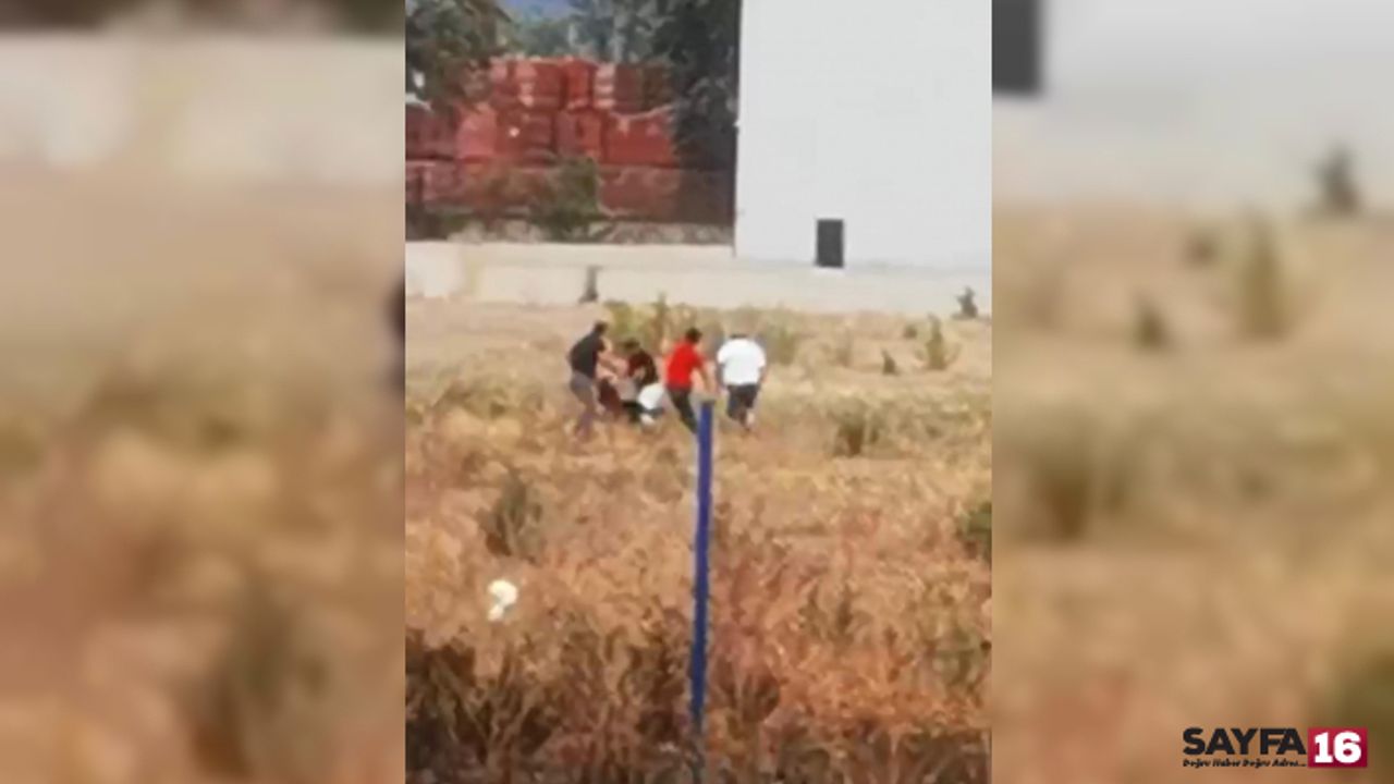 Bursa'da çıkan kavgada tekme ve yumruklar havada uçuştu!