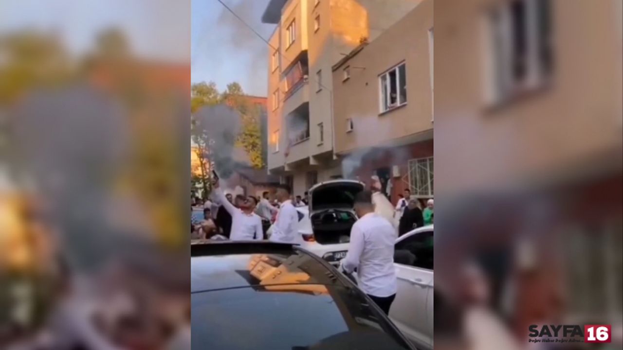Bursa'da  düğün magandaları dehşet saçtı