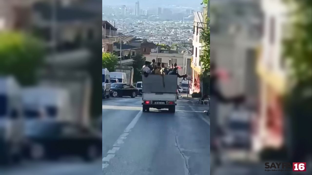 Bursa'da eğlence diye kazaya davetiye çıkardılar